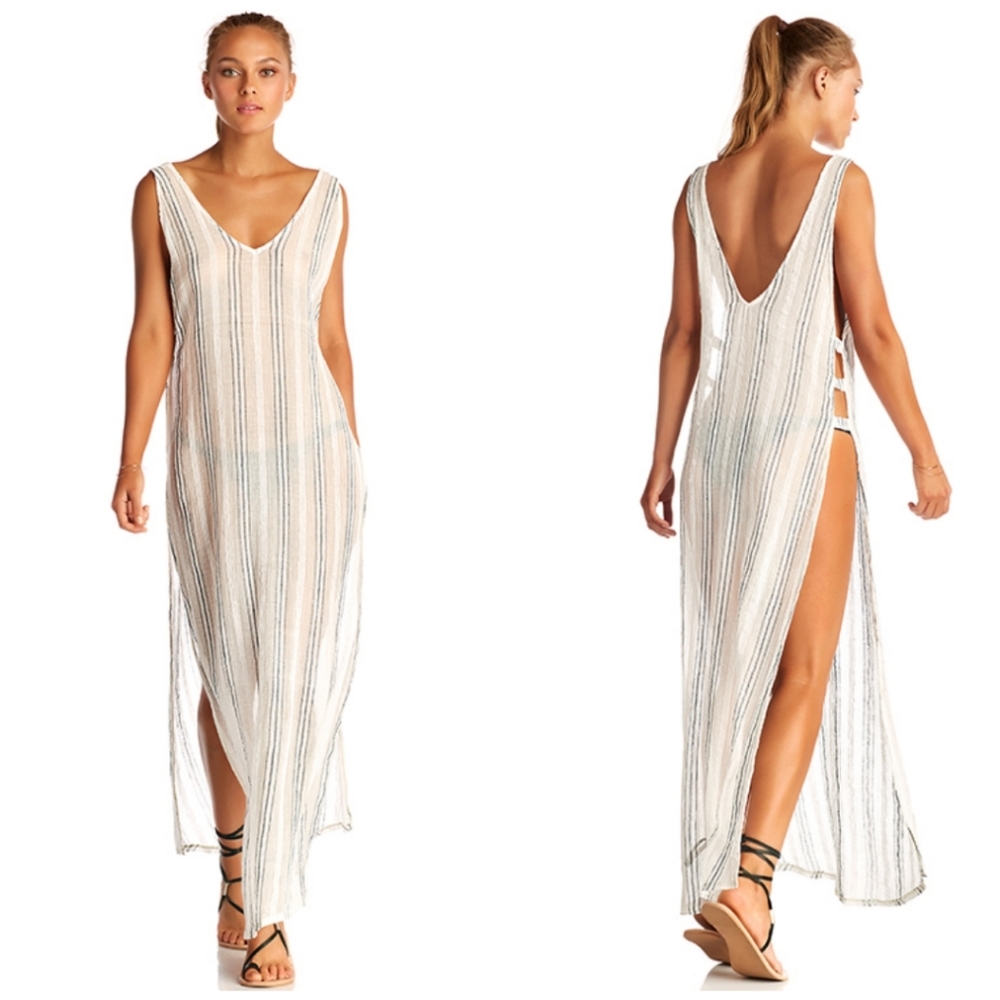 Vitamin A REN STRIPE TRADEWINDS Dress size S